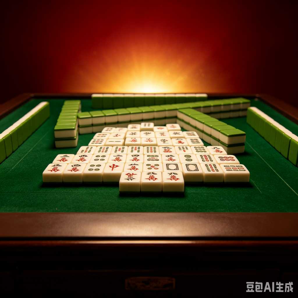metallic finish mahjong set