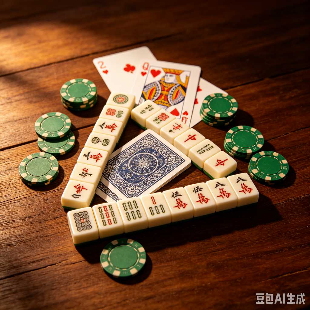 oriental style mahjong tiles